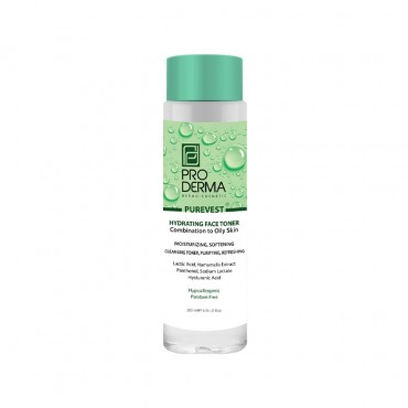 تونر آبرسان پوست مختلط تا چرب پیور وست PRODERMA