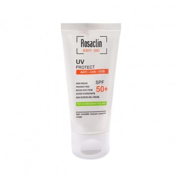 کرم ضد آفتاب مناسب پوست چرب و مختلط Rosaclin SPF50