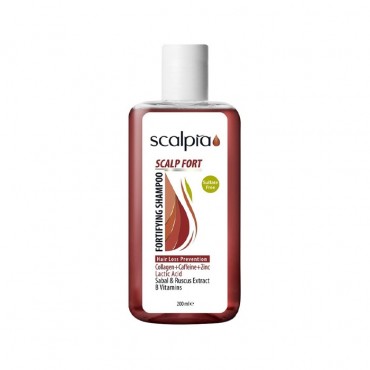 شامپو تقویت کننده مو اسکالپ فورت Scalpia