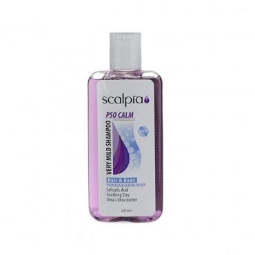 شامپو سر و بدن بسیار ملایم پی اس اُ کالم Scalpia