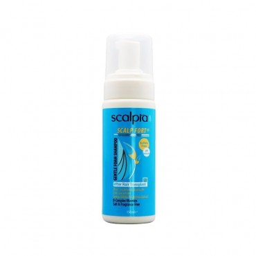 شامپو فوم موهای تازه کاشته شده بسیار حساس و شکننده Scalpia