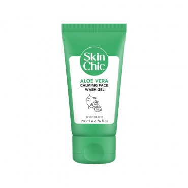 ژل شستشوی صورت حاوی آلوئه ورا Skin Chic