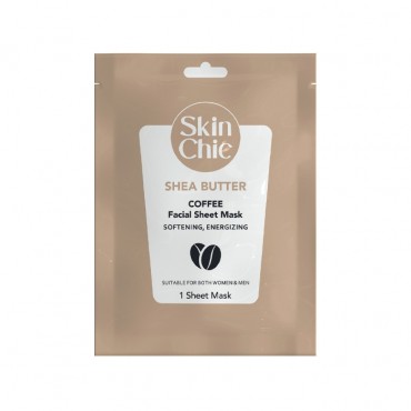 ماسک صورت ورقه ای شی باتر و قهوه Skin Chic