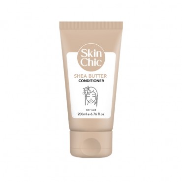 نرم کننده مو شی باتر مناسب موی خشک Skin Chic