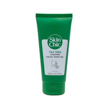 ژل شوینده صورت حاوی عصاره درخت چای Skin Chic