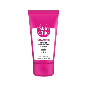 کرم مرطوب کننده قوی ویتامین ای مناسب پوست خیلی خشک Skin Chic