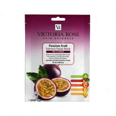 ماسک ورقه ای صورت پشن فروت VICTORIA ROSE