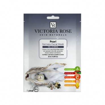 ماسک ورقه ای صورت عصاره صدف VICTORIA ROSE