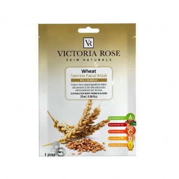 ماسک ورقه ای صورت گندم VICTORIA ROSE