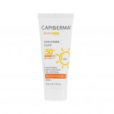 فلوئید ضد آفتاب بی رنگ سانی کپ مناسب پوست چرب تا مختلط  Capiderma SPF50