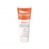 کرم ضد آفتاب بی رنگ مناسب پوست نرمال تا خشک Dermagor SPF50