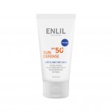 کرم ضد آفتاب بی رنگ سان دیفنس مناسب پوست خشک و خیلی خشک ENLIL SPF50