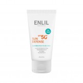 کرم ضد آفتاب بی رنگ سان دیفنس مناسب پوست مختلط تا چرب ENLIL SPF50