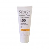 کرم ضد آفتاب بی رنگ پوست چرب و مختلط Siloge