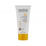 کرم ضد آفتاب رنگی با محافظت بسیار بالا SOSKIN SPF50