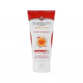 کرم ضد آفتاب و ضد چروک بی رنگ SunSafe SPF50