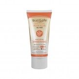 فلوئید ضد آفتاب فاقد چربی بی رنگ SunSafe SPF50