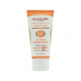فلوئید ضد آفتاب فیزیکی فاقد چربی بی رنگ SunSafe SPF50