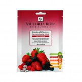 ماسک ورقه ای صورت توت فرنگی و تمشک VICTORIA ROSE