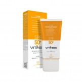 کرم ضد آفتاب بی رنگ مناسب پوست چرب و مختلط VITABIX
