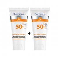 پکیج دو عددی کرم ضد آفتاب اسپکترام پروتکت Pharmaceris SPF50