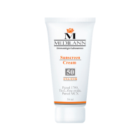 کرم ضد آفتاب رنگی مناسب پوست‌ معمولی و خشک Medilann SPF50