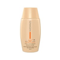 کرم ضد آفتاب رنگی شماره 01 پوست معمولی تا خشک با Ginagen SPf50