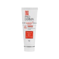 کرم ضد آفتاب و ضد چروک بی رنگ مناسب انواع پوست PRODERMA SPF90