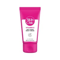 کرم ضد چروک شب حاوی ویتامین Skin Chic E