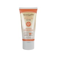 فلوئید ضد آفتاب فاقد چربی بی رنگ SunSafe SPF50