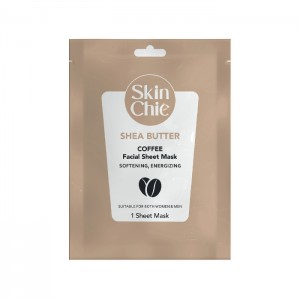 ماسک صورت ورقه ای شی باتر و قهوه Skin Chic